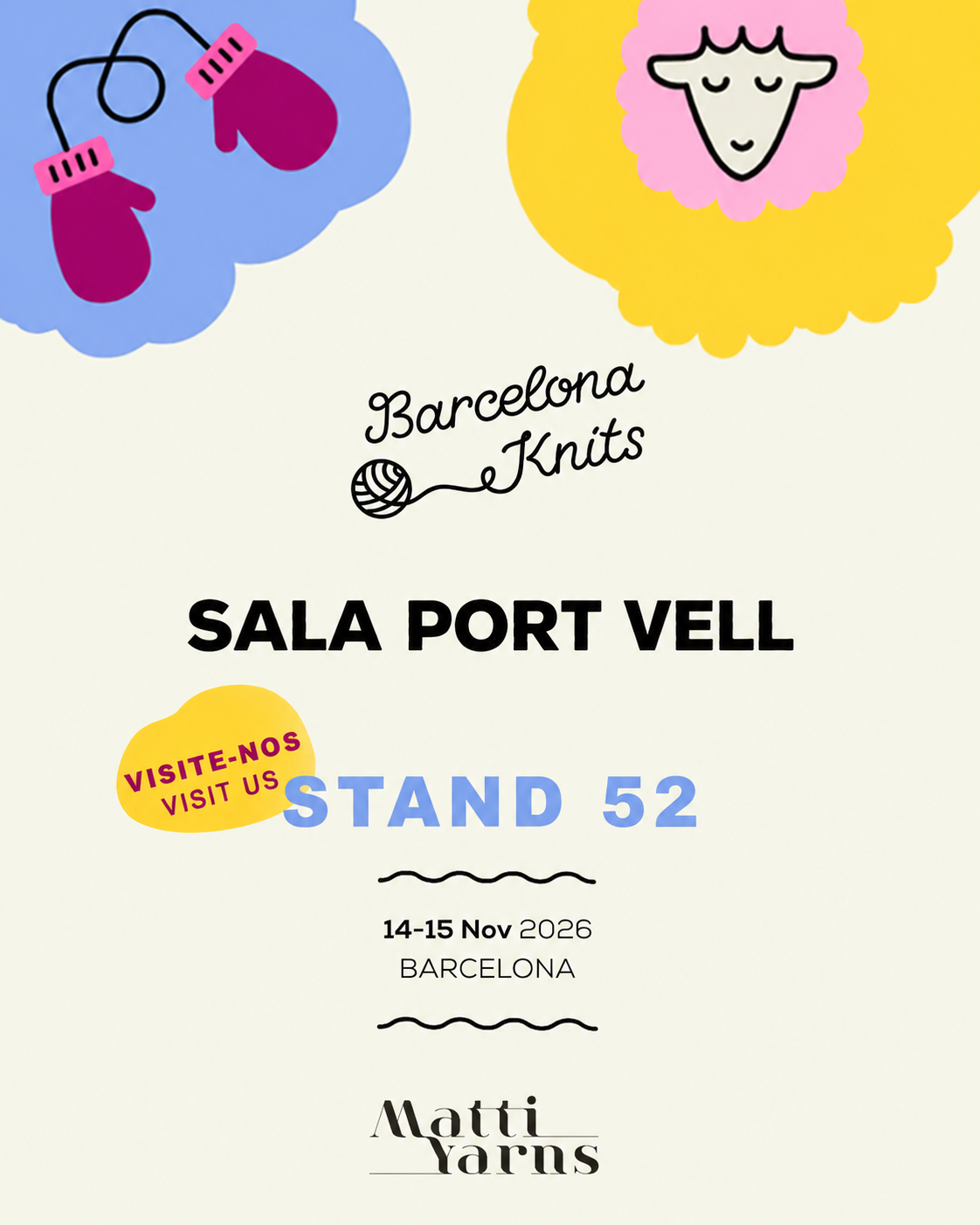 Matti Yarns en Barcelona Knits 2026